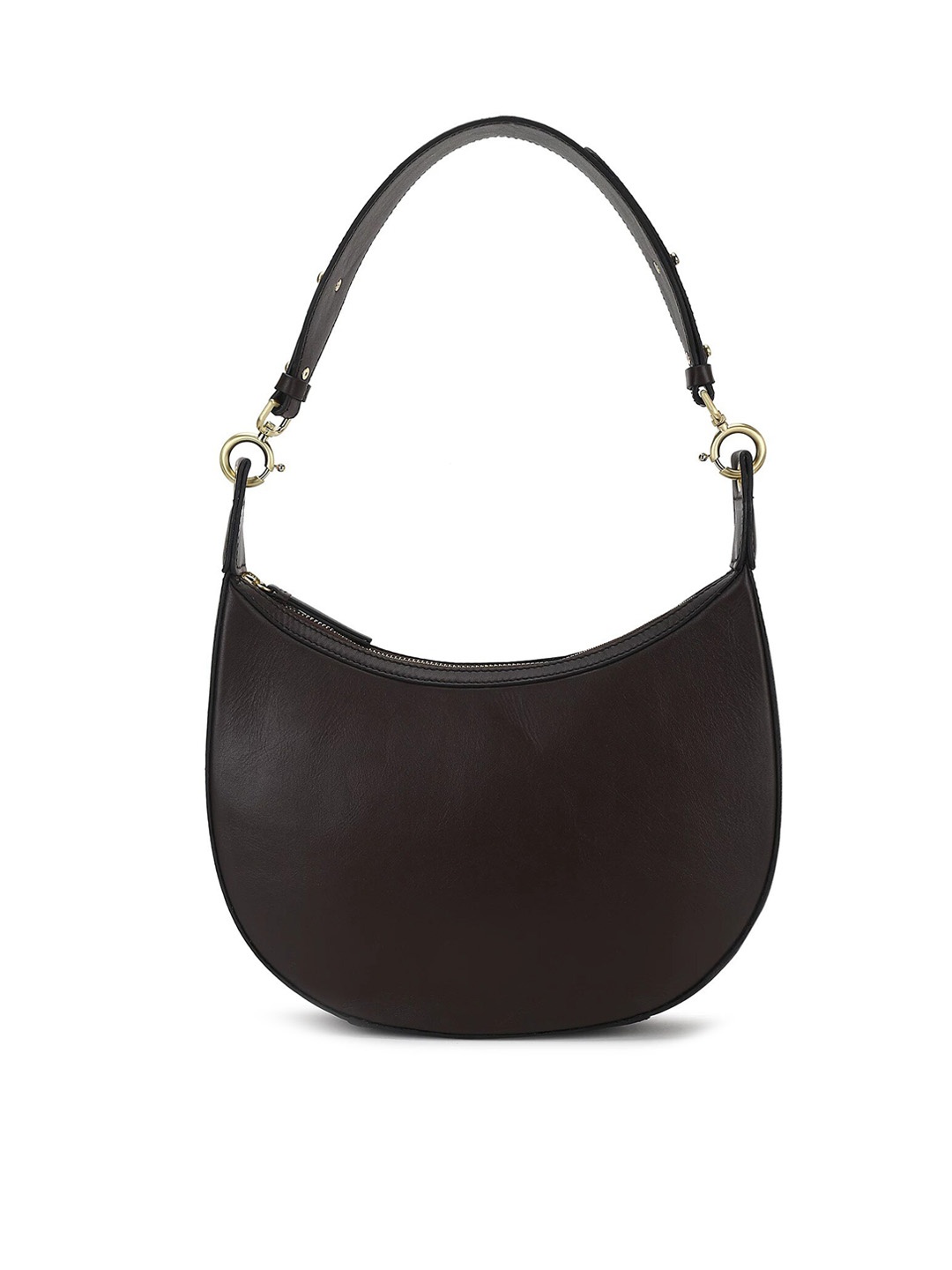 

Marks & Spencer Leather Half Moon Hobo Bag, Brown