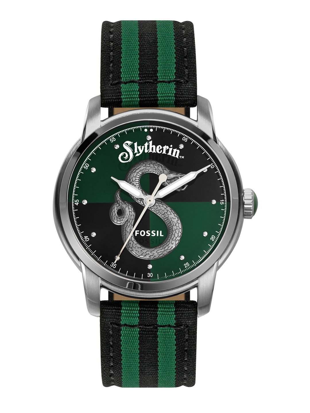 

Fossil Men Green and Black Embellished Analogue Watch LE1161-Multi