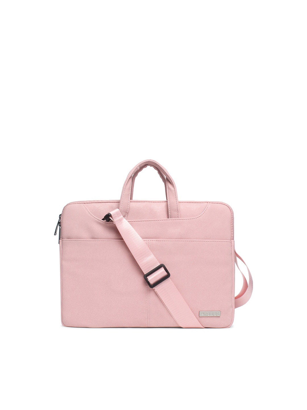 

PROBUS Unisex Pink PU Laptop Bag