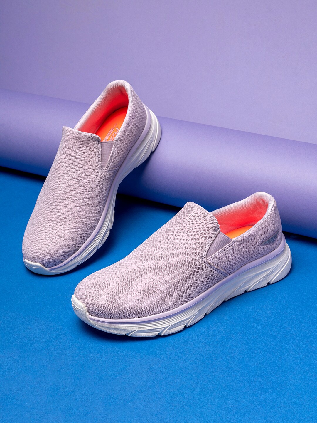 

Red Tape Women Pink Textile Walking Shoes