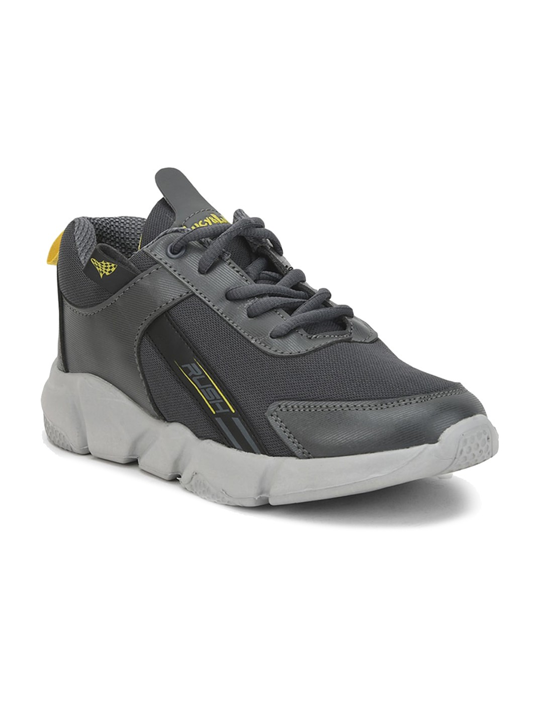 

Liberty Kids Textured Lace-Ups Mesh Sneakers, Grey
