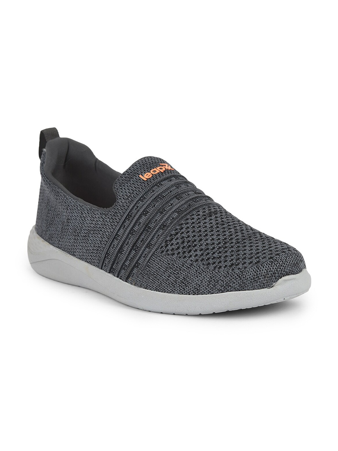 

Liberty Men Grey Mesh Walking Non-Marking Shoes