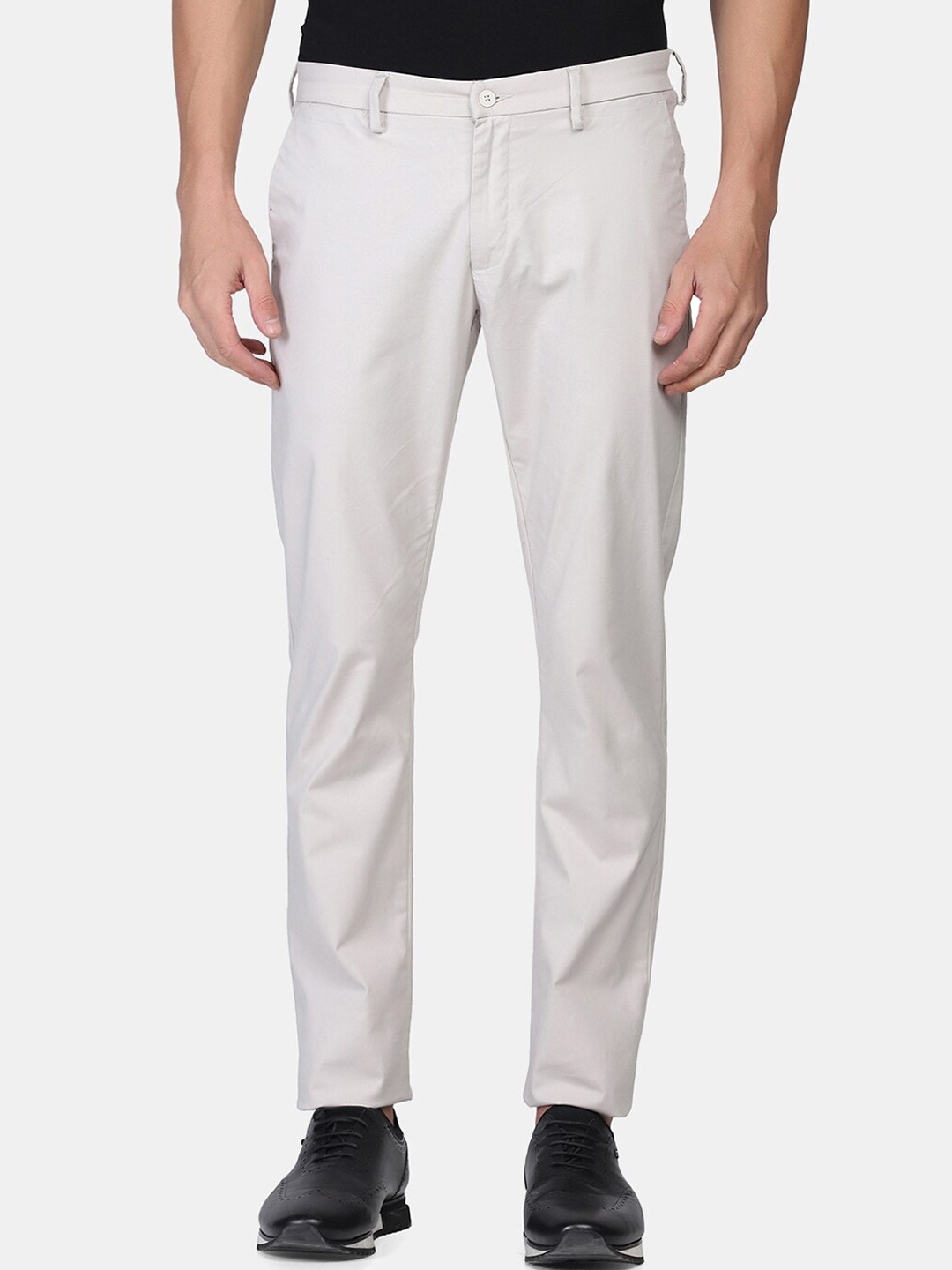 

Blackberrys TechPro Men Stone Casual Trouser, Grey