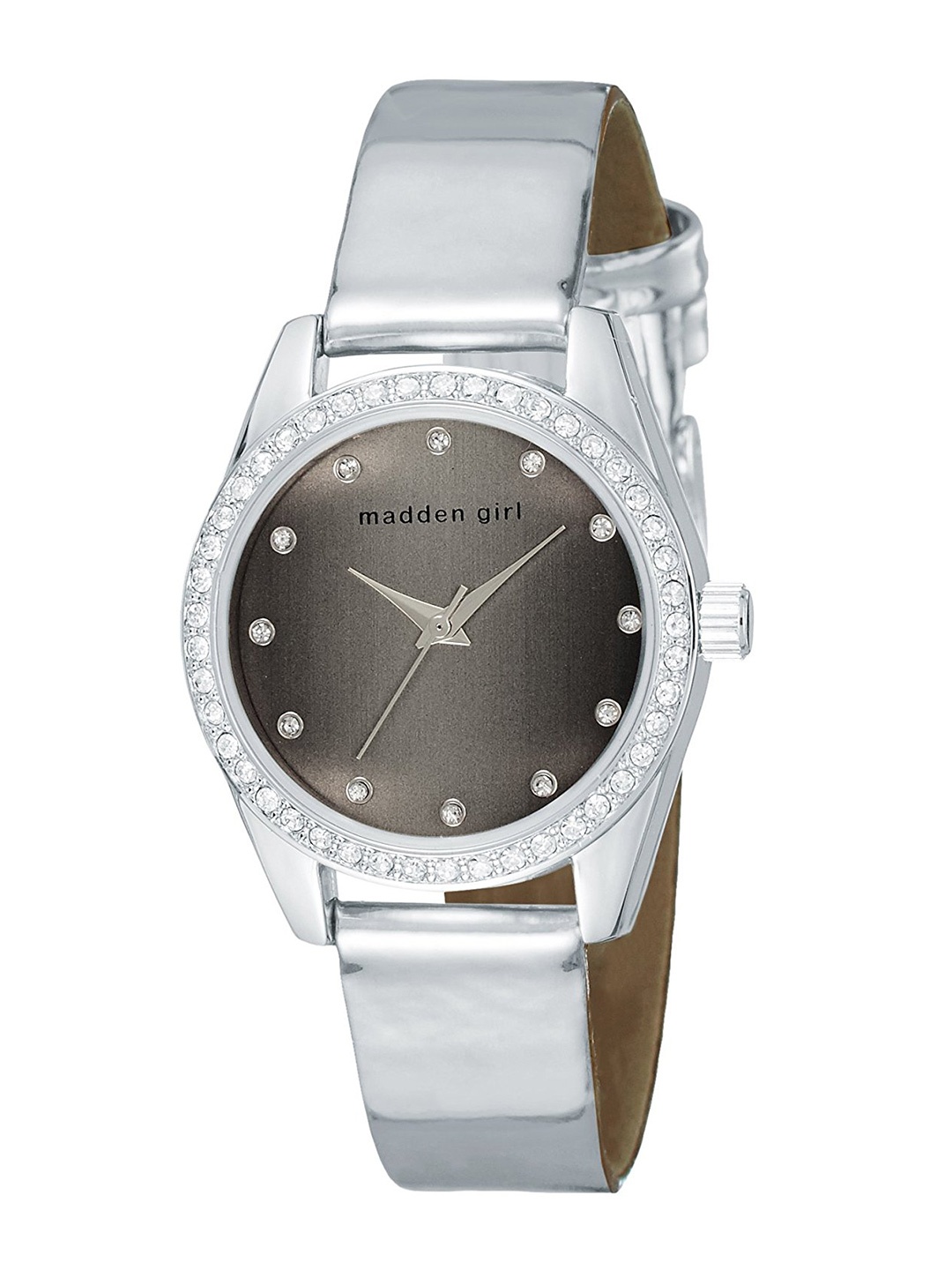 

Madden Girl Women Grey Analogue Watch SMGW010