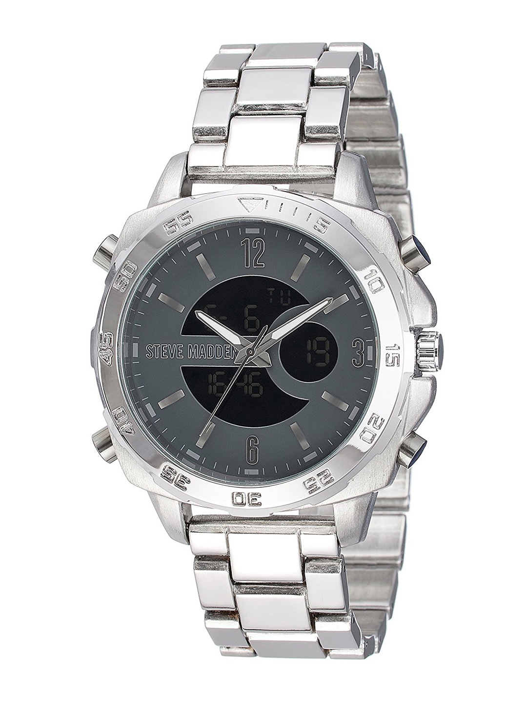 

Steve Madden Men Grey Analogue Watch SMW023