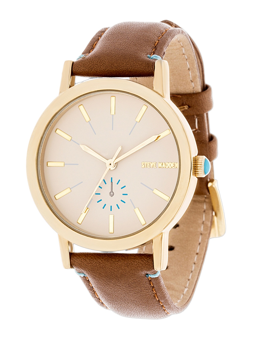 

Steve Madden Women Beige Analogue Watch SMW017G-BR