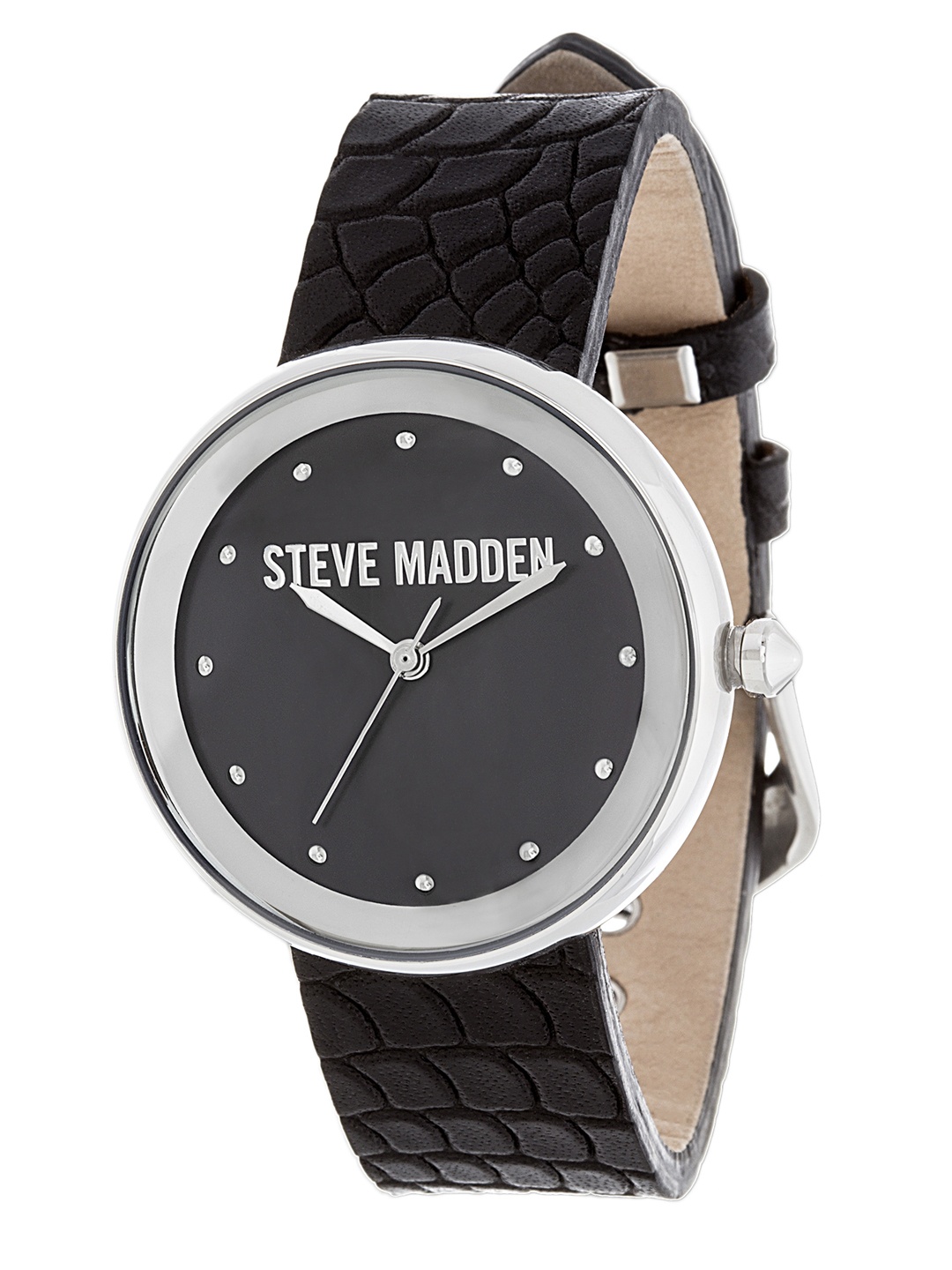 

Steve Madden Women Black Analogue Watch SMW044BK