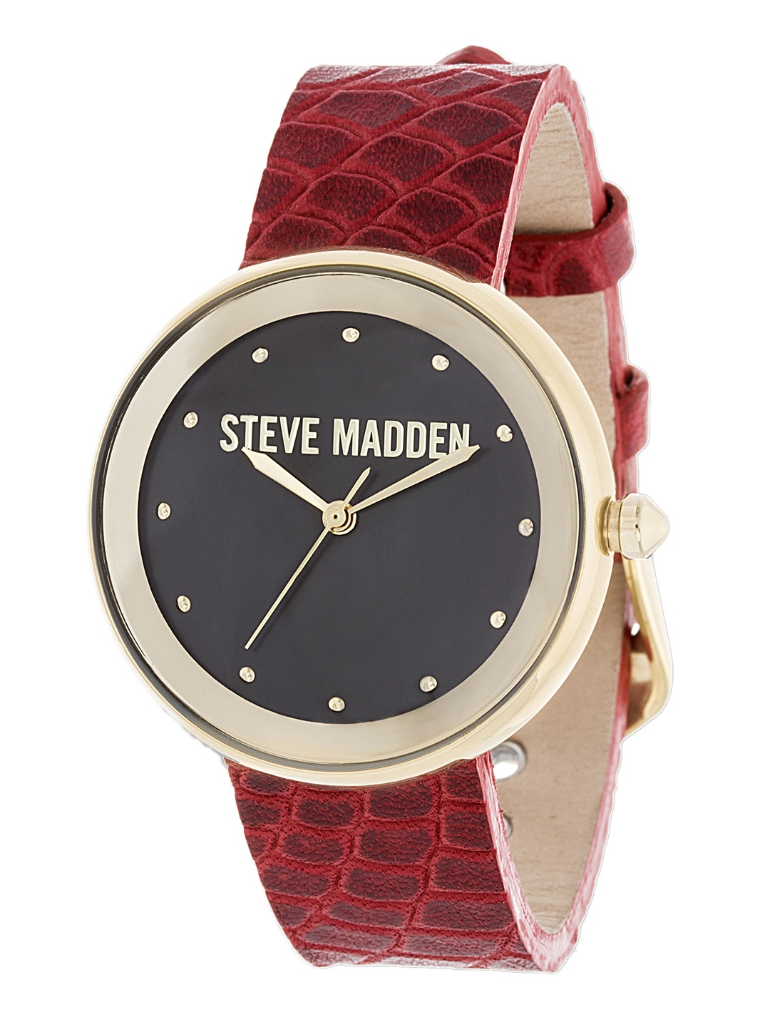 

Steve Madden Women Black Analogue Watch SMW044G-RE