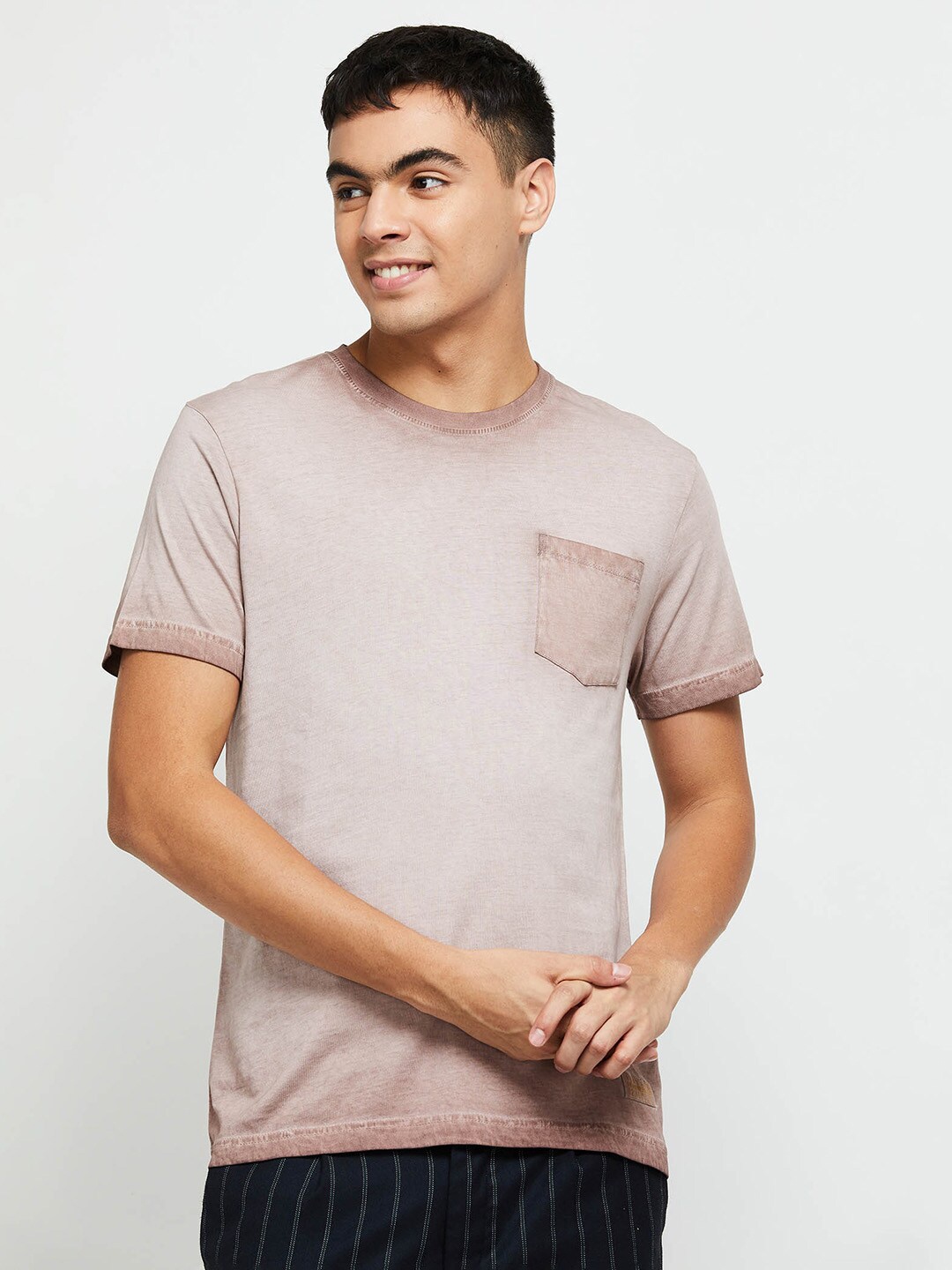 

max Men T-shirt, Pink