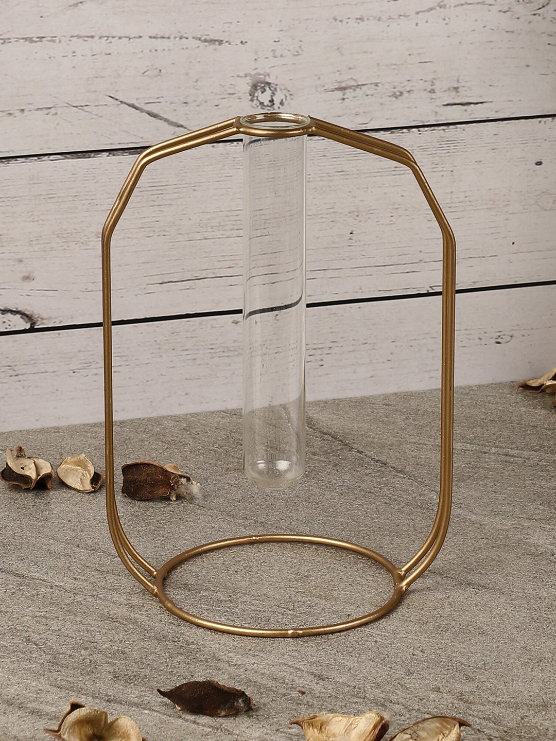 

The Decor Mart Solid Metal Planters, Gold