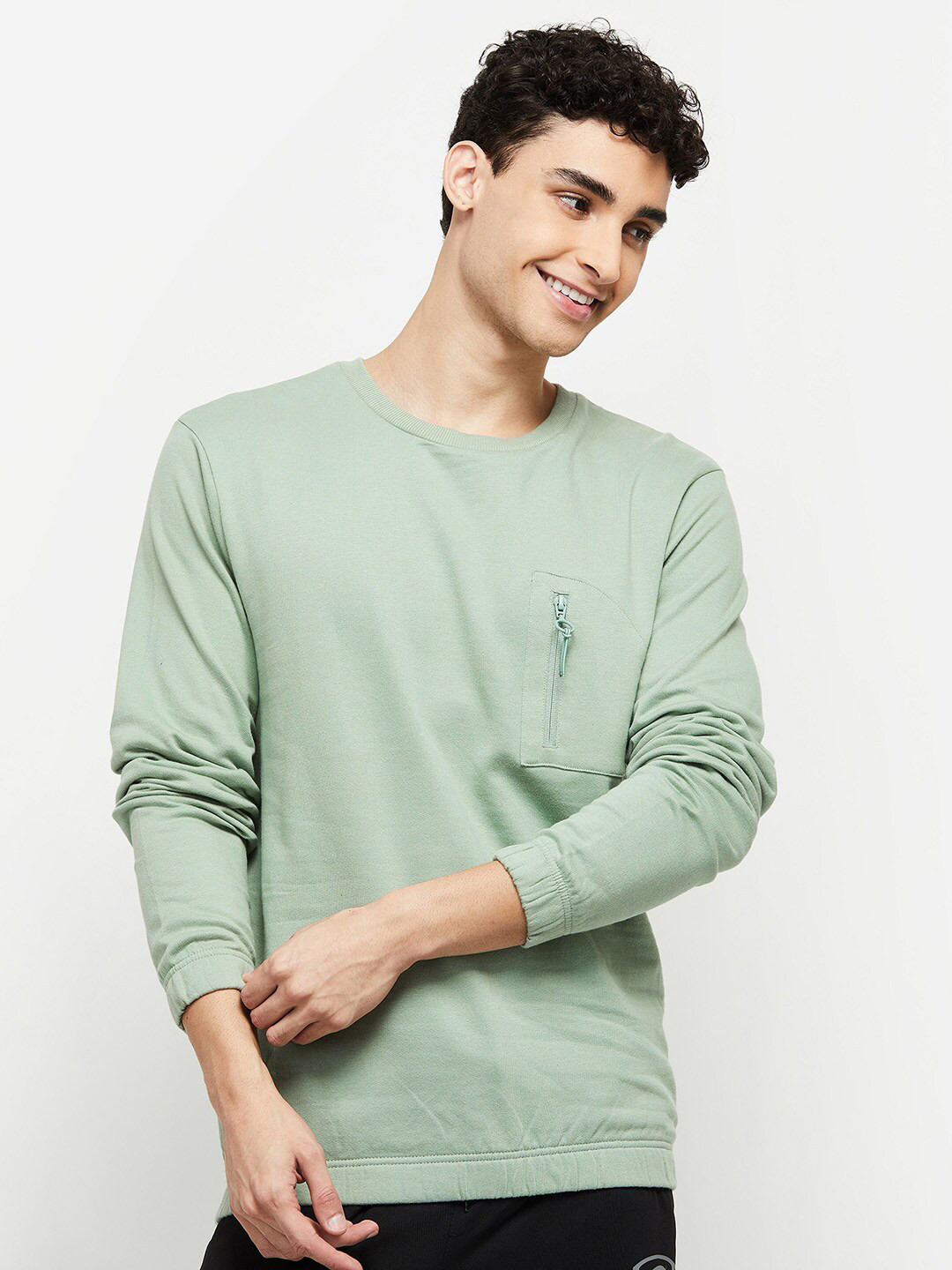 

max Men Sweatshirt, Green