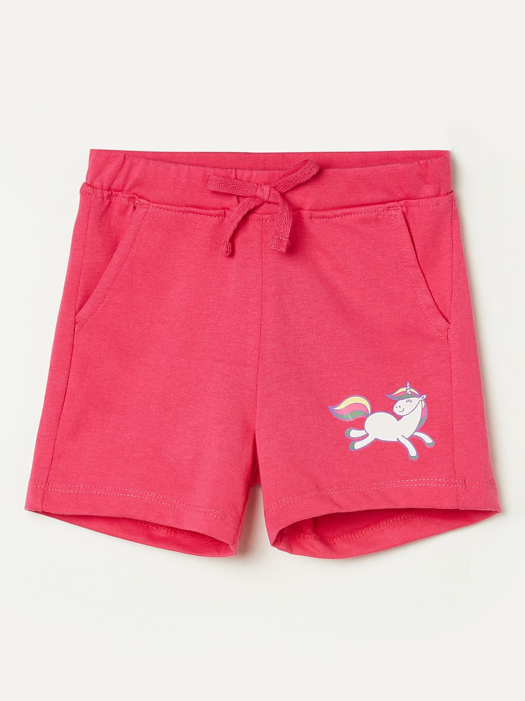 

Juniors by Lifestyle Girls Printed Shorts, Pink