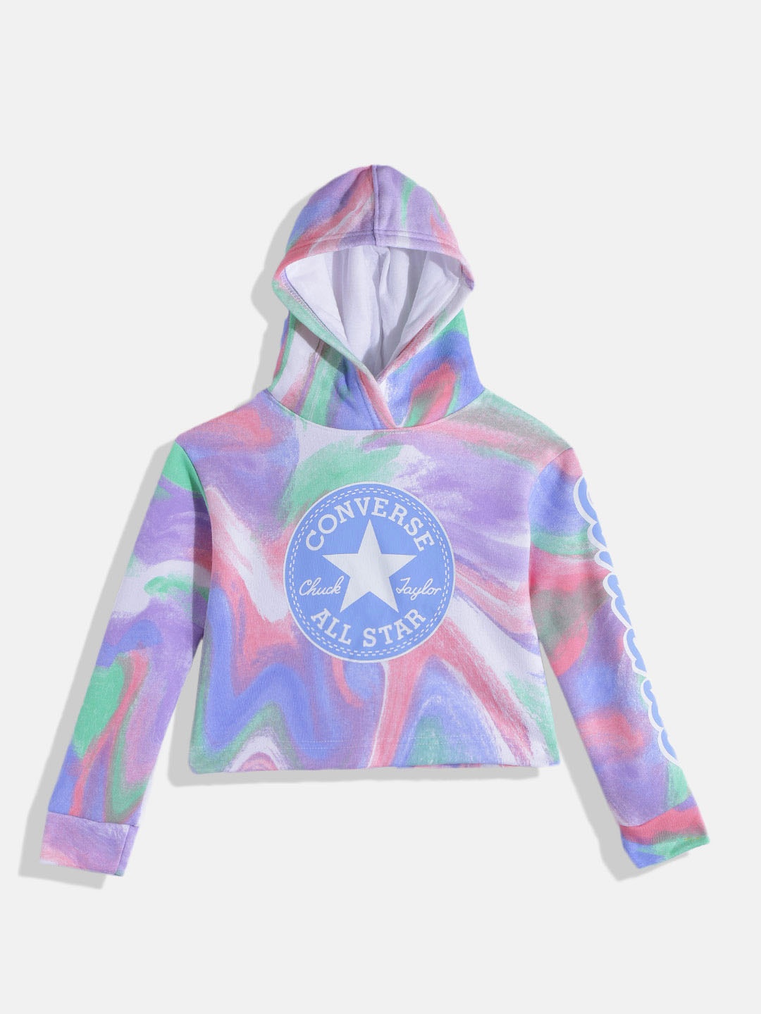 

Converse Multicoloured Dye Printed Chuck Patch Hoodie, Multi