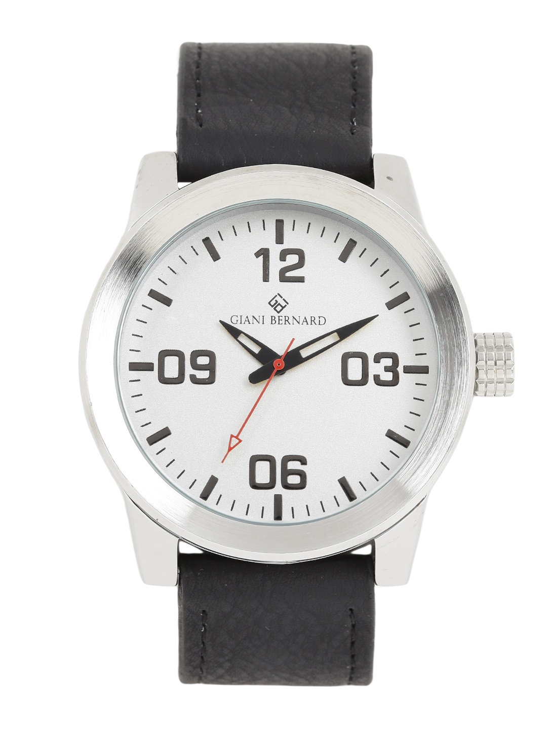 

Giani Bernard Men Silver-Toned Analogue Watch GB-103A