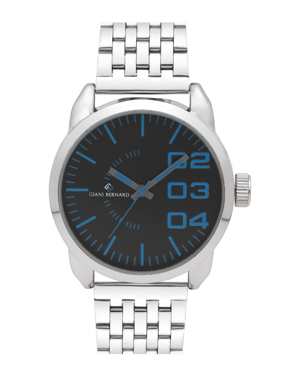 

Giani Bernard Men Black Analogue Watch GB-1112B