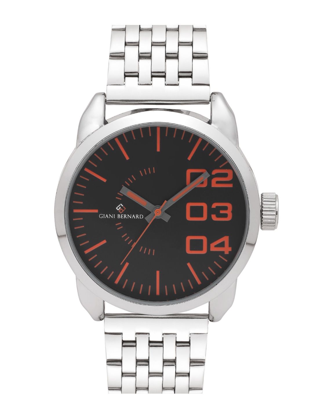 

Giani Bernard Men Black Analogue Watch GB-1112C
