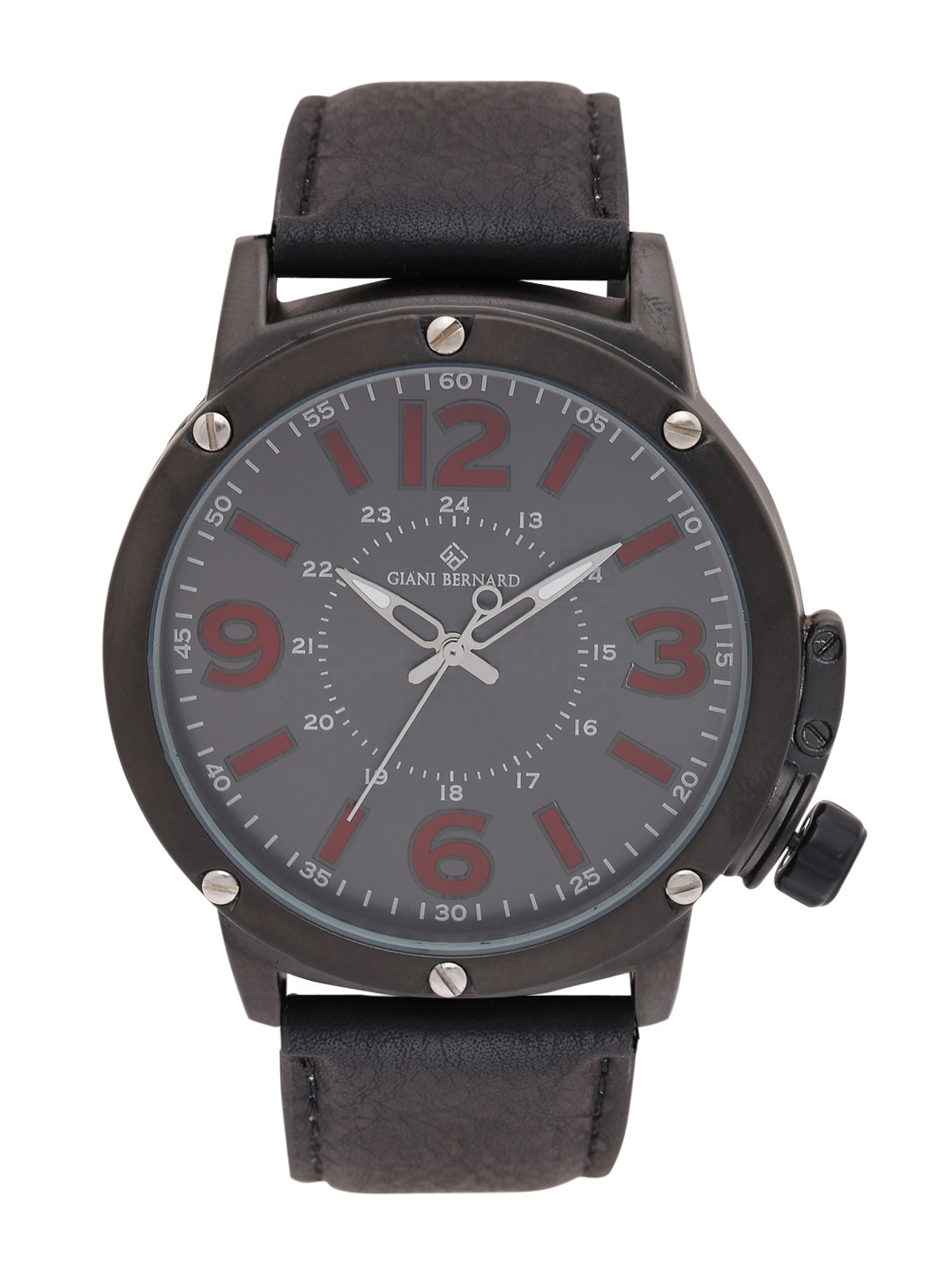 

Giani Bernard Men Grey Analogue Watch GB-105E