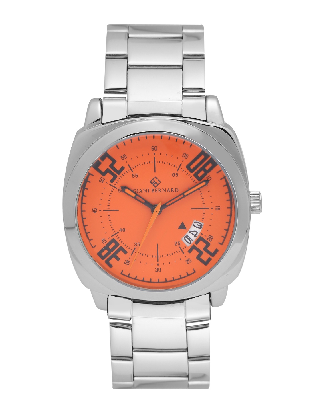 

Giani Bernard Men Orange Analogue Watch GBM-01G