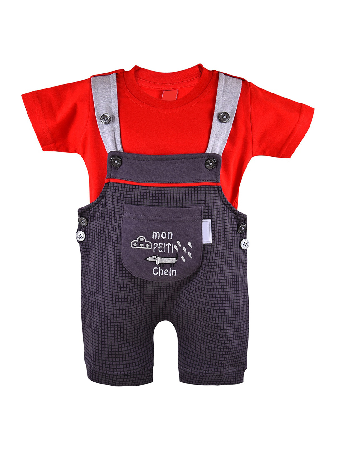 

Wish Karo Boys T-shirt with Shorts, Red
