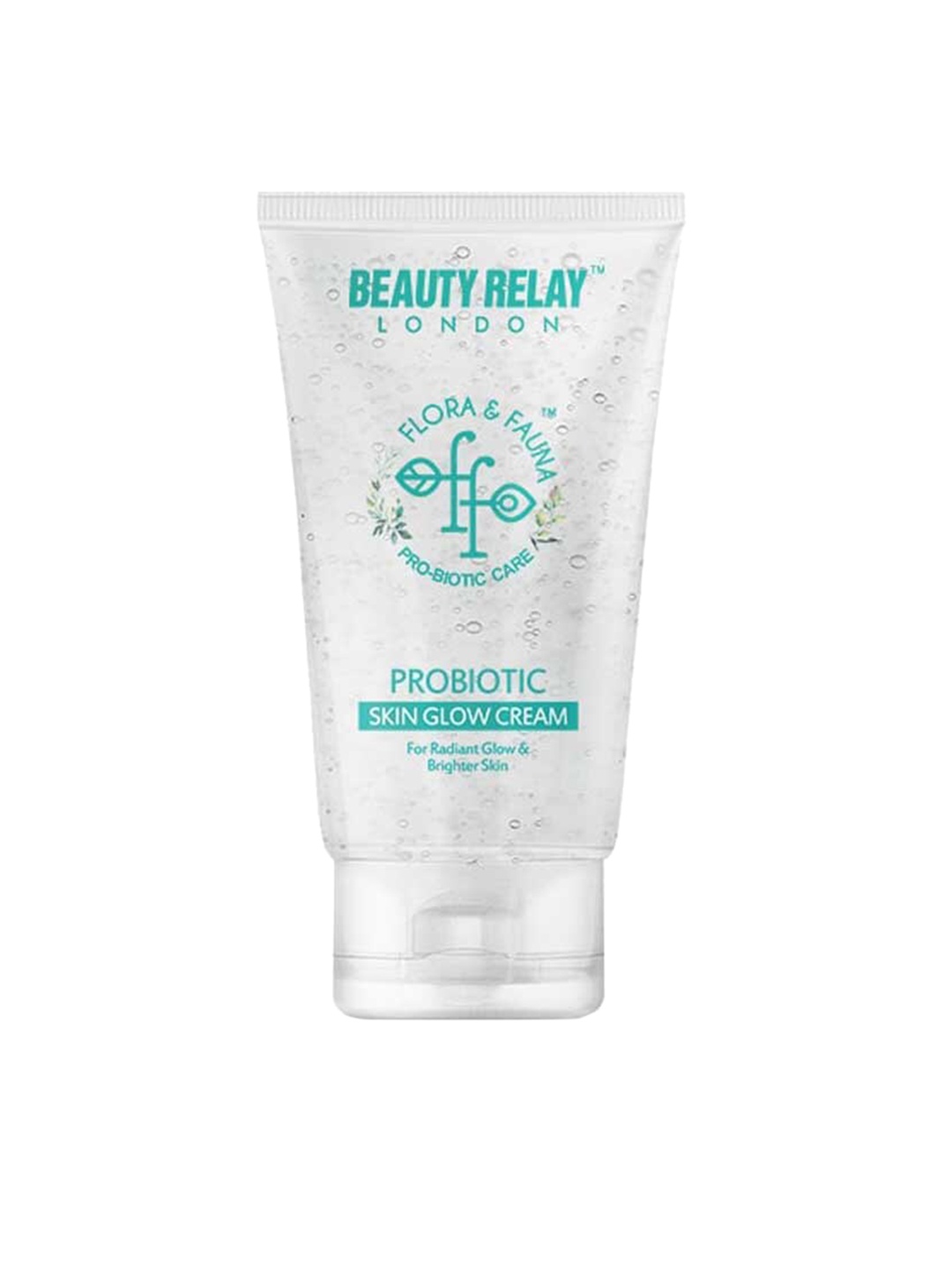 

BeautyRelay London Flora & Fauna Probiotic Skin Glow Cream With Shea Butter 60 g, White