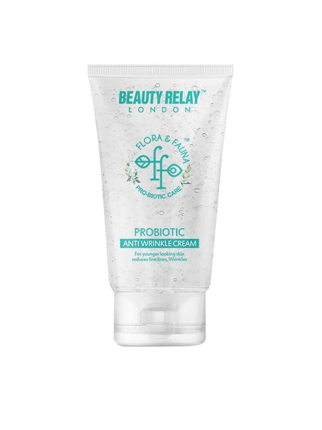 

BeautyRelay London Flora & Fauna Probiotic Anti Wrinkle Cream with Orange Oil 60 g, White