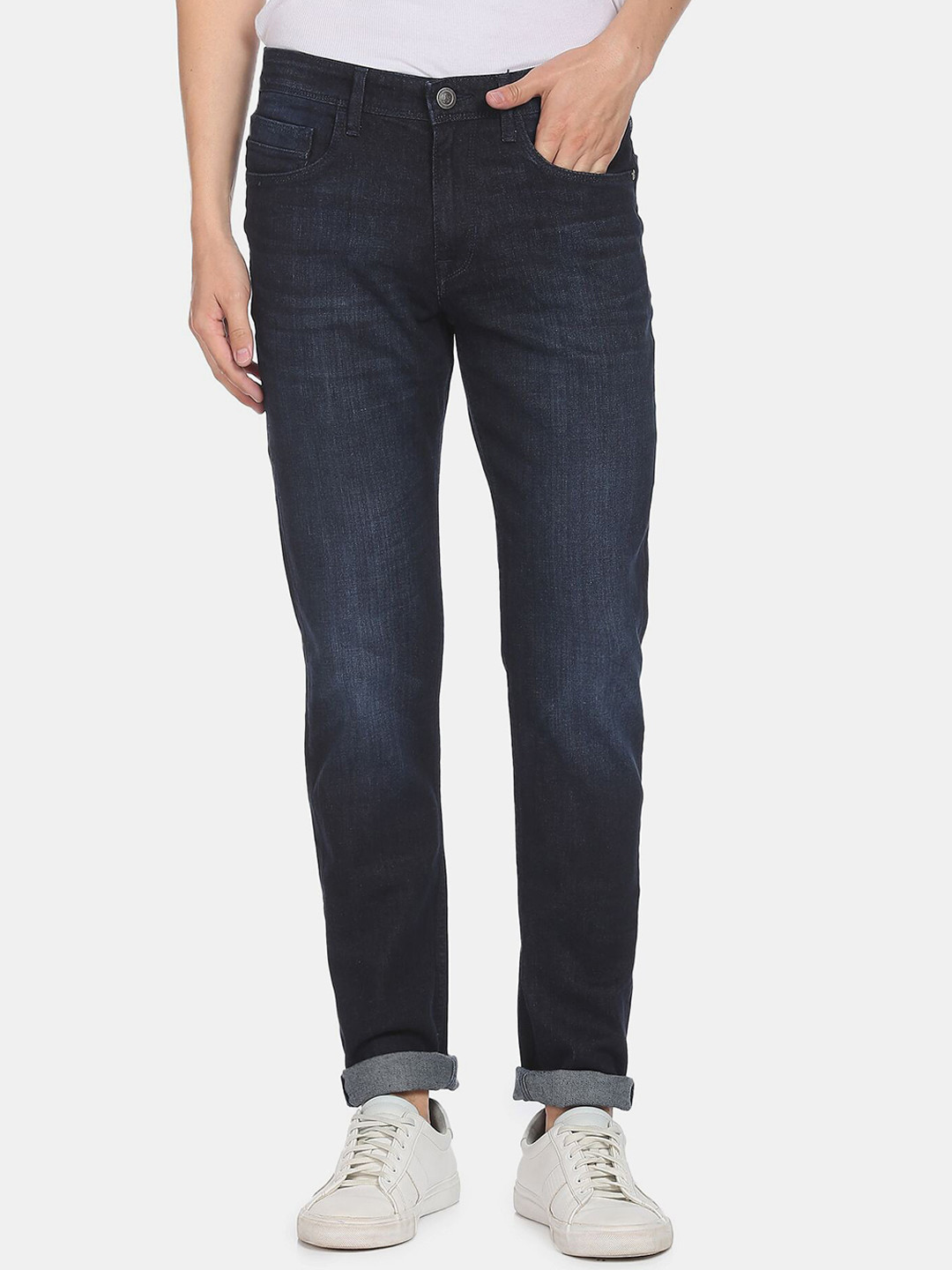 

Arrow Sport Men Slim Fit Light Fade Jeans, Blue
