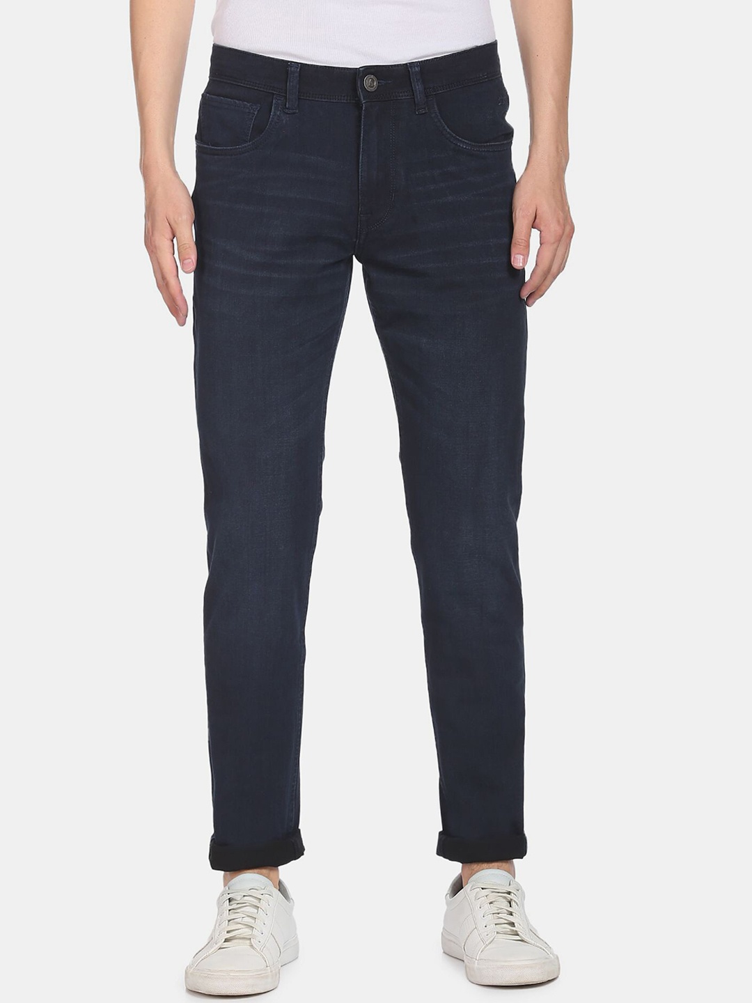 

Arrow Sport Men Slim Fit Jeans, Navy blue