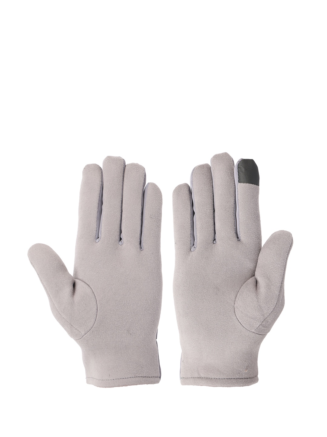 

FabSeasons Women Solid Winter Gloves, Grey