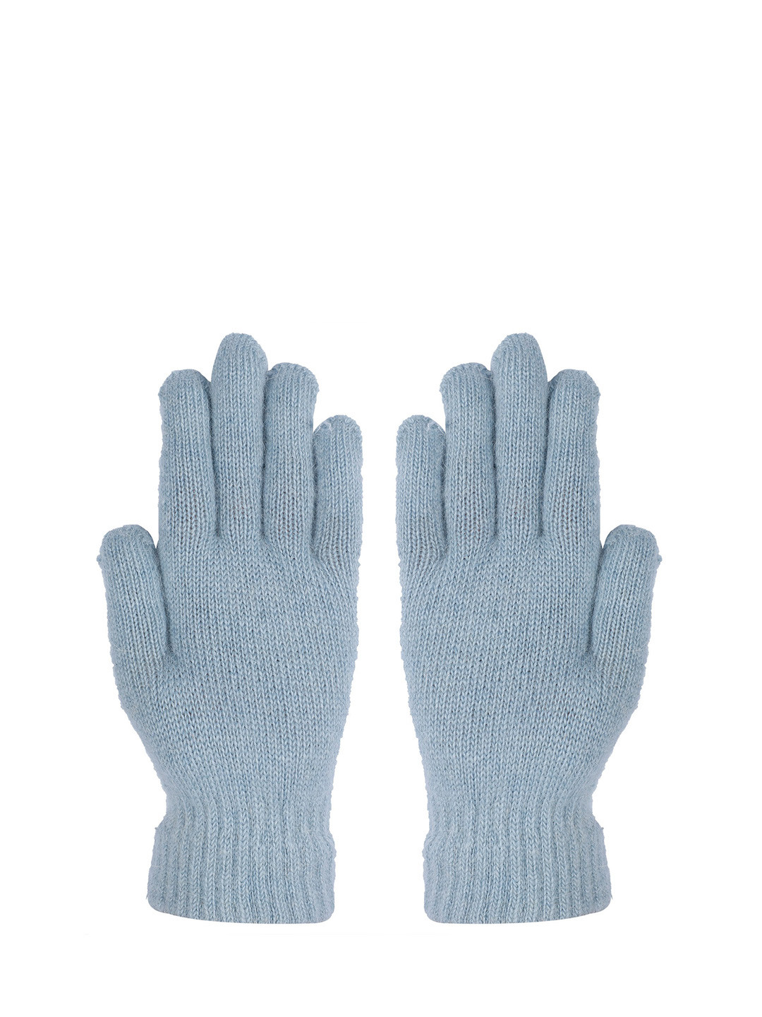 

LOOM LEGACY Women Patterned Hand Gloves, Turquoise blue