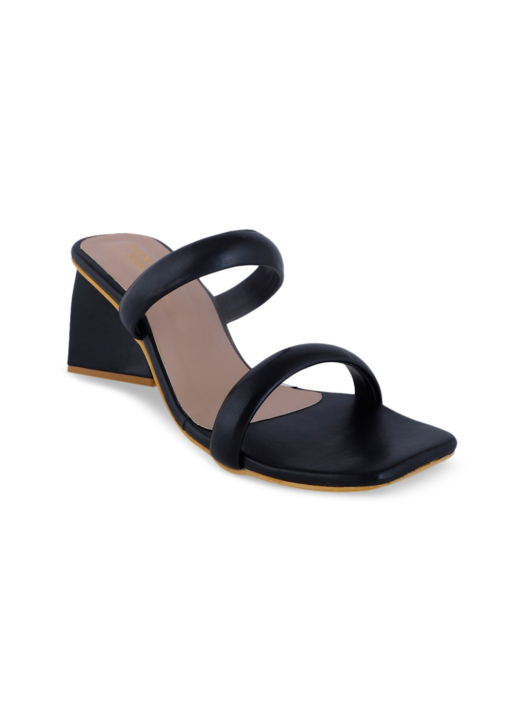 

SCENTRA Women solid Block Heels, Black