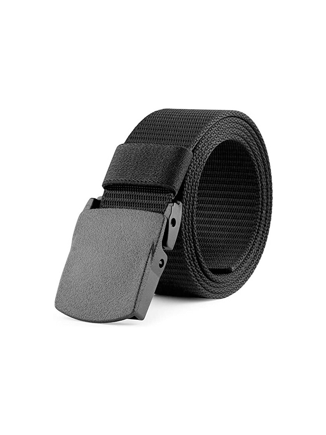 

HENEDA Men Woven Design Belt, Black