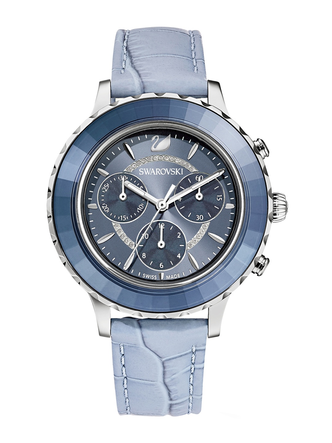 

SWAROVSKI Women Octea Lux Chrono Ls Blu Sts, Blue