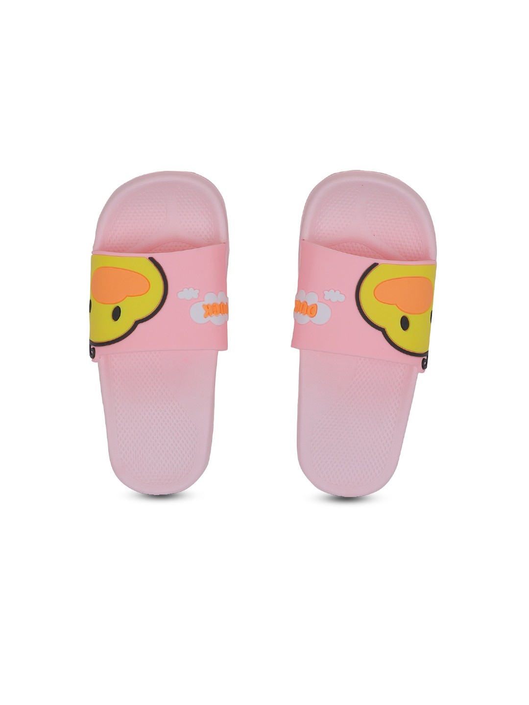 

FEETWELL SHOES Unisex Kids Rubber Sliders, Pink