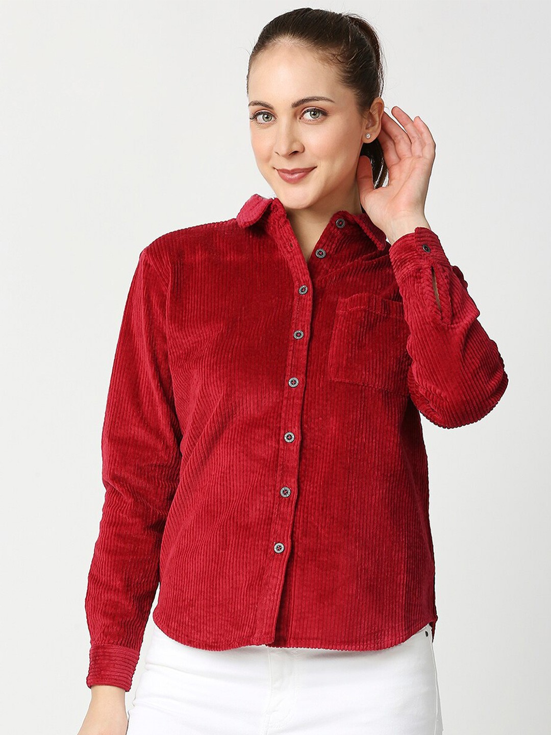 

Blamblack Women Super Casual Shirt, Pink