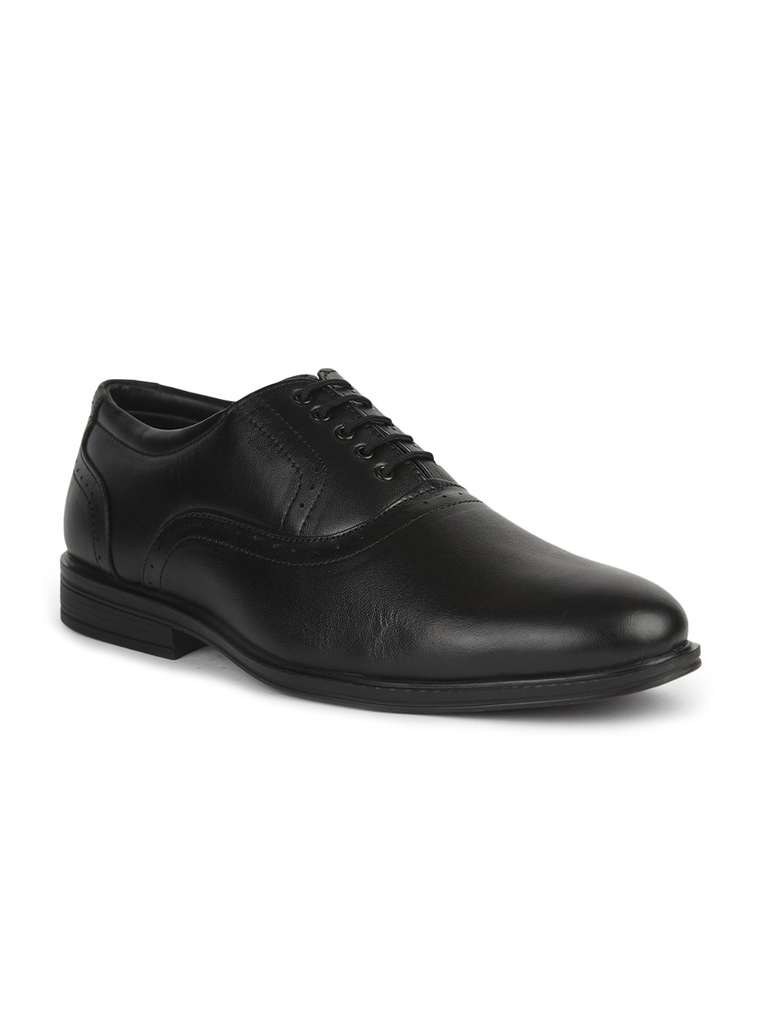 

Liberty Men Solid Leather Formal Derbys, Black