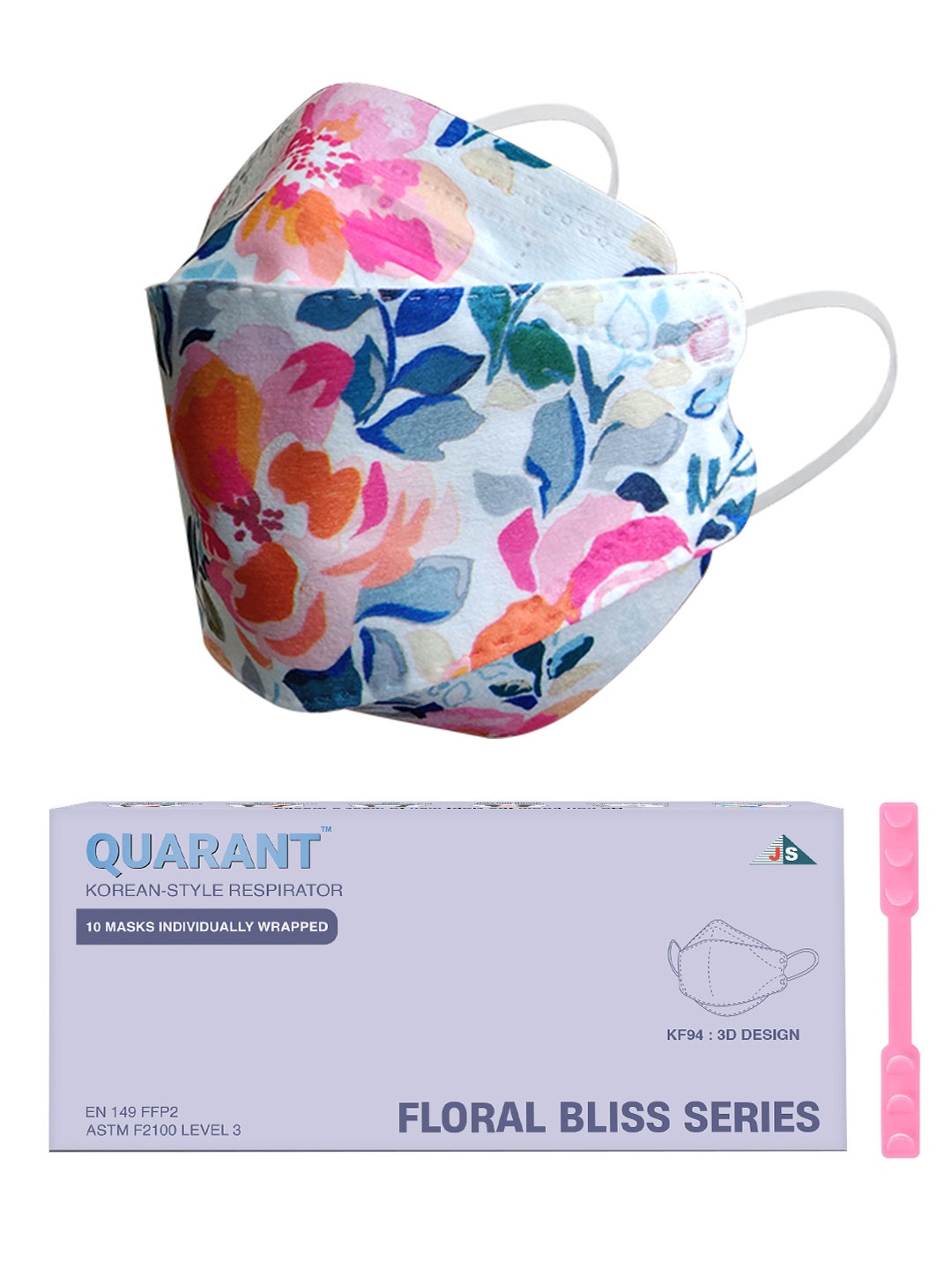

QUARANT Pack Of 10 Printed Outdoor Masks, Multi