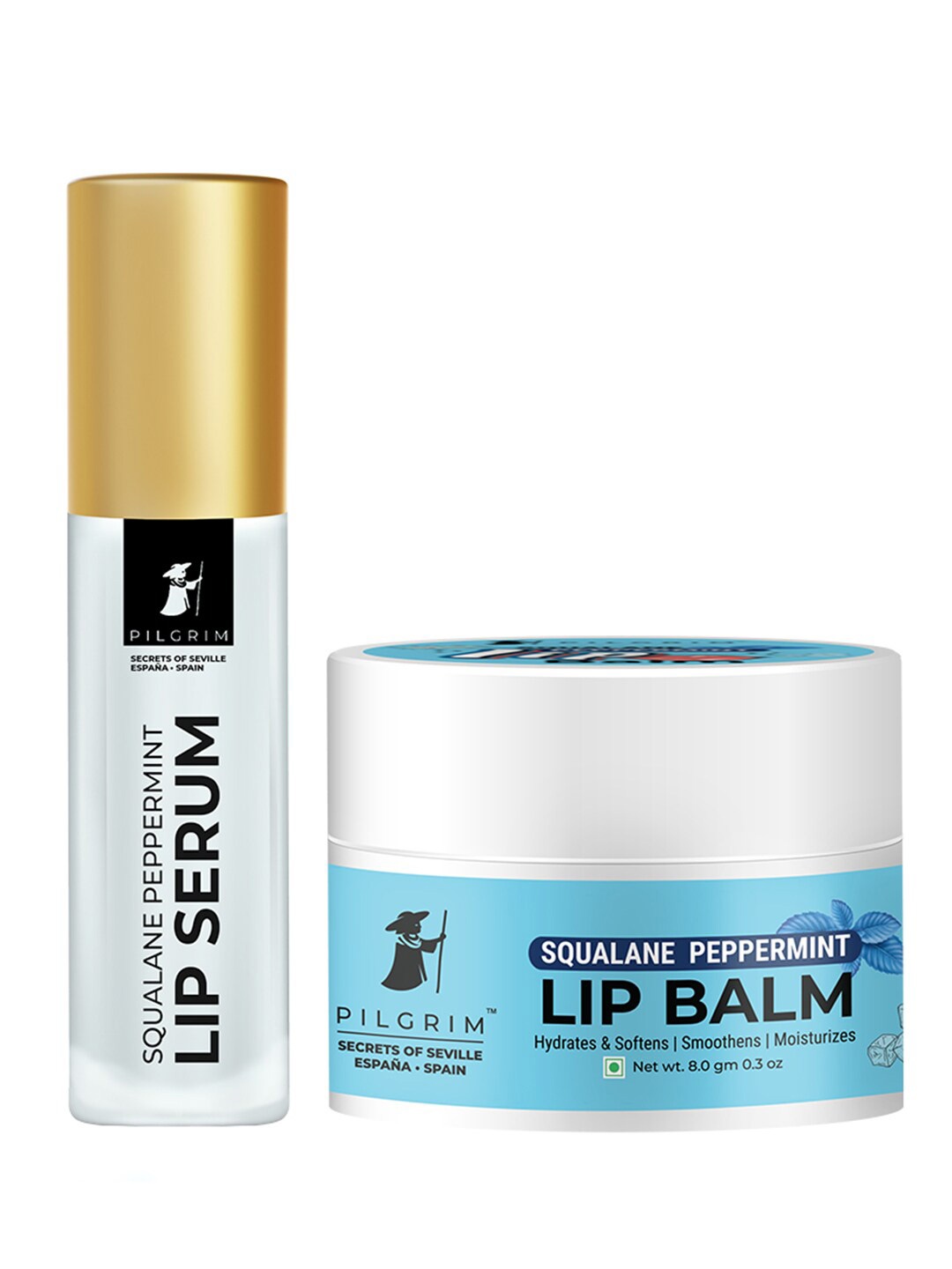 

Pilgrim Lip Care Combo for Chapped-Dry Dark Lips with Shea & Cocoa Butter For Soft Lips, Blue