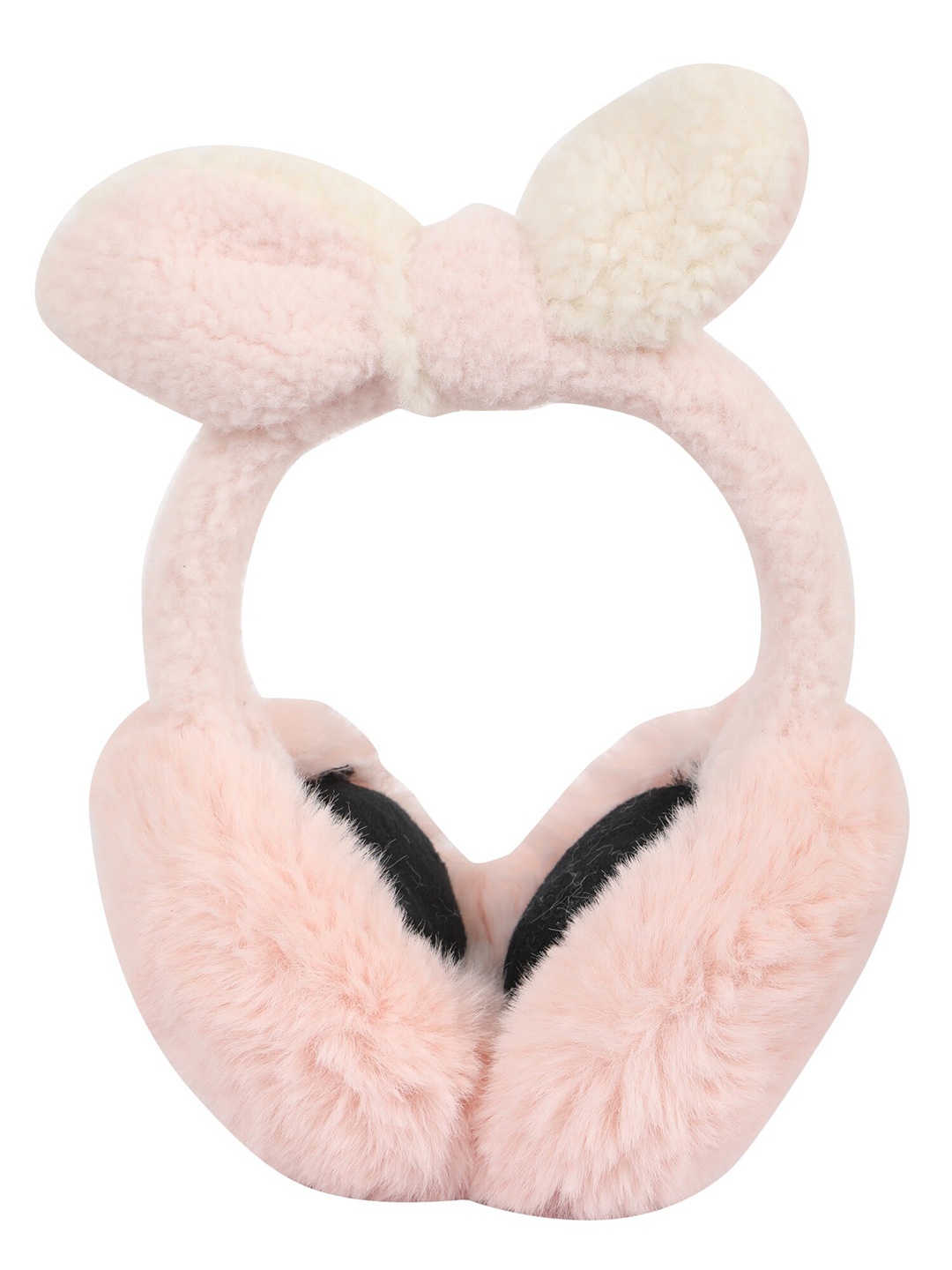 

FabSeasons Unisex Kids Fur Hairband, Pink