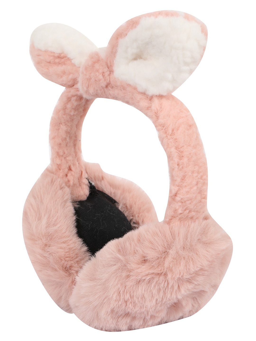 

FabSeasons Unisex Kids Fur Hairband, Peach