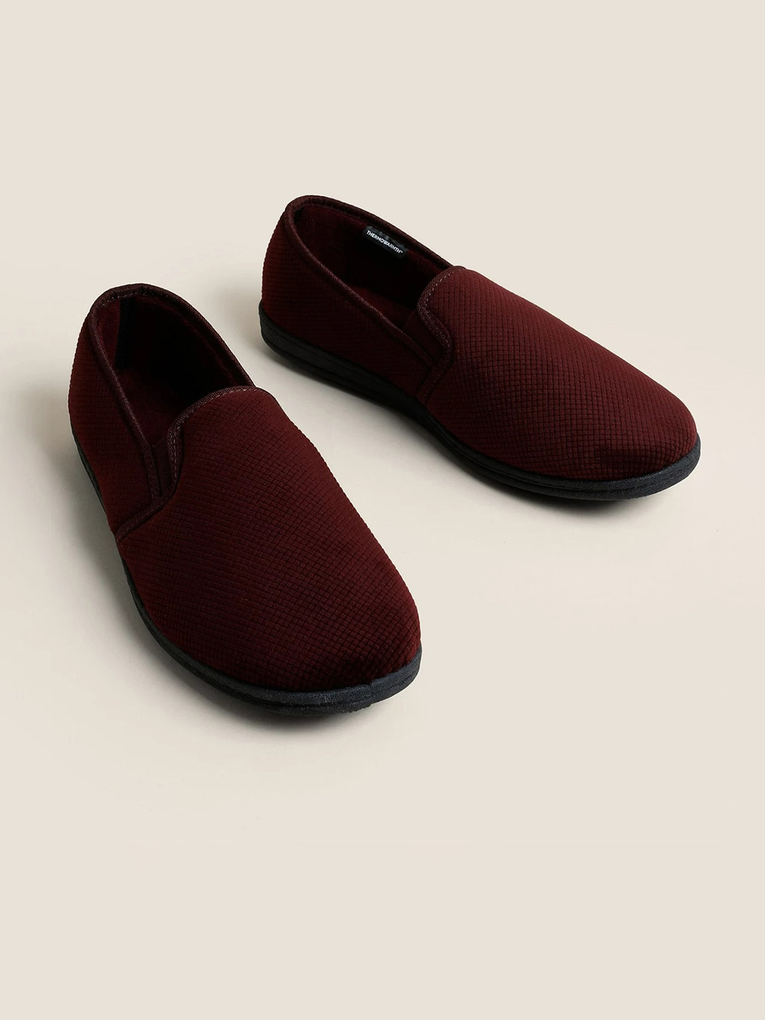 

Marks & Spencer Men Slip-On Sneakers, Burgundy