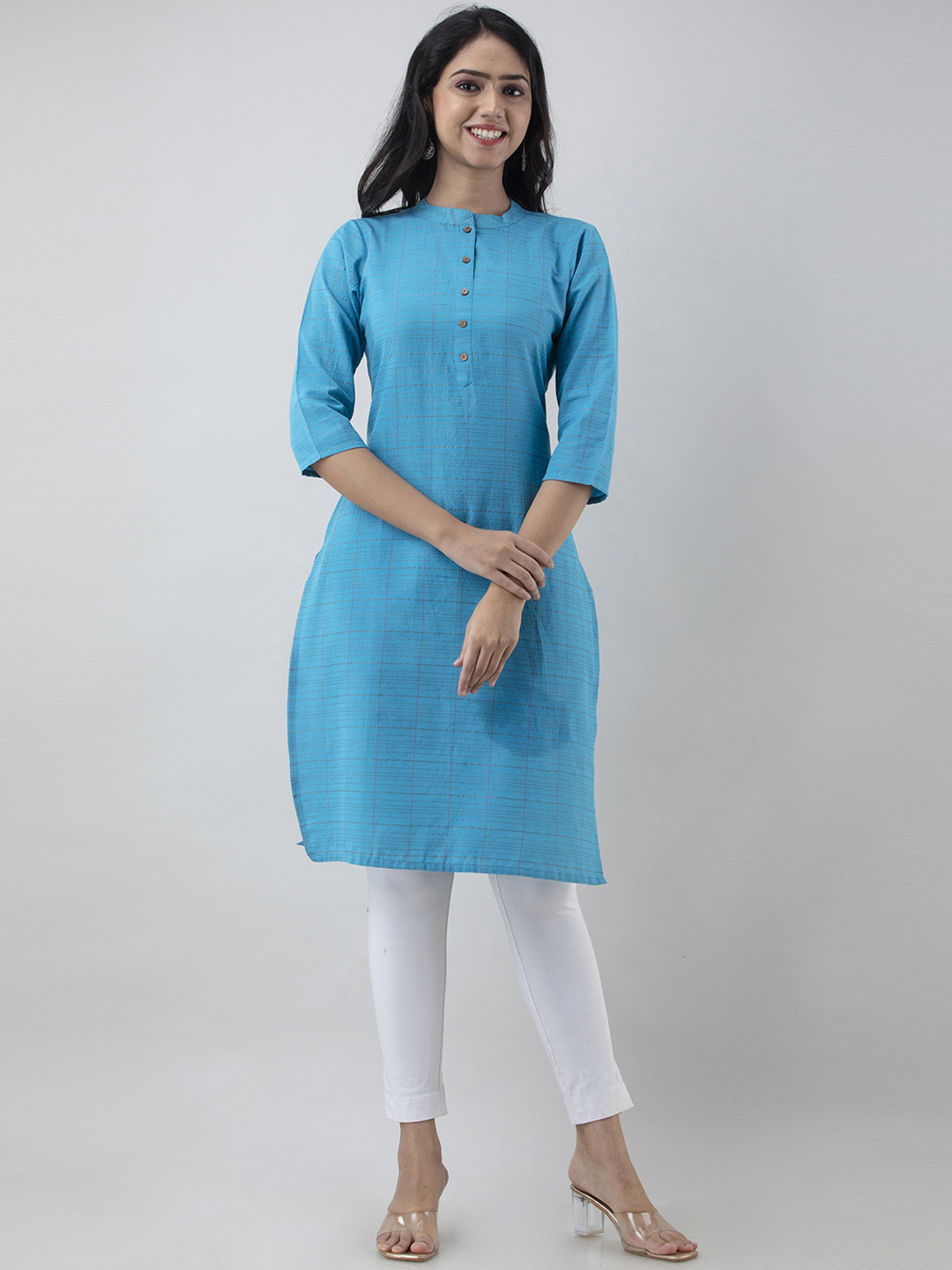 

PREKSHA Women Kurta, Blue