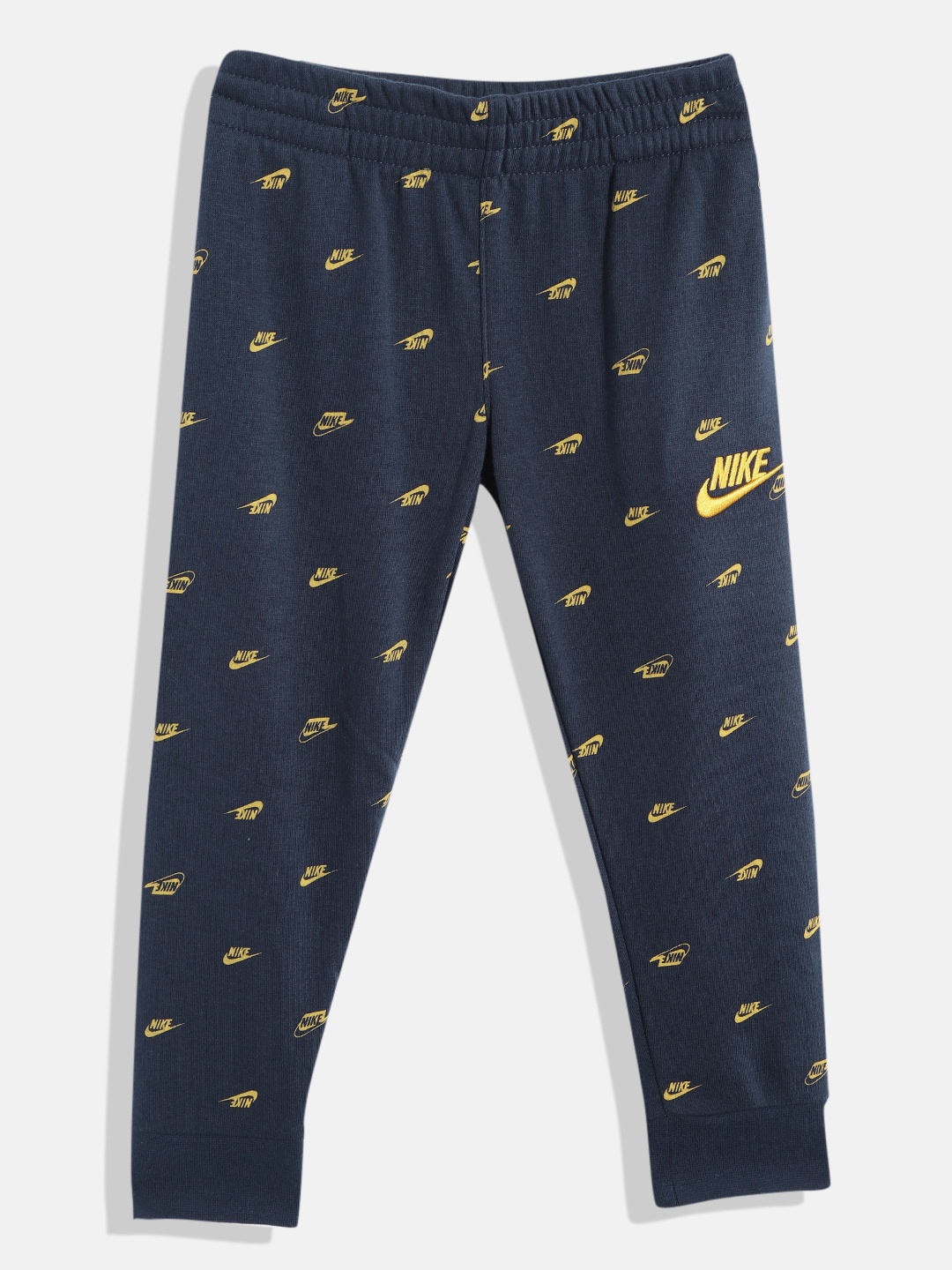 

Nike Boys Navy Blue NSW Club All Over Print SSNL Pants