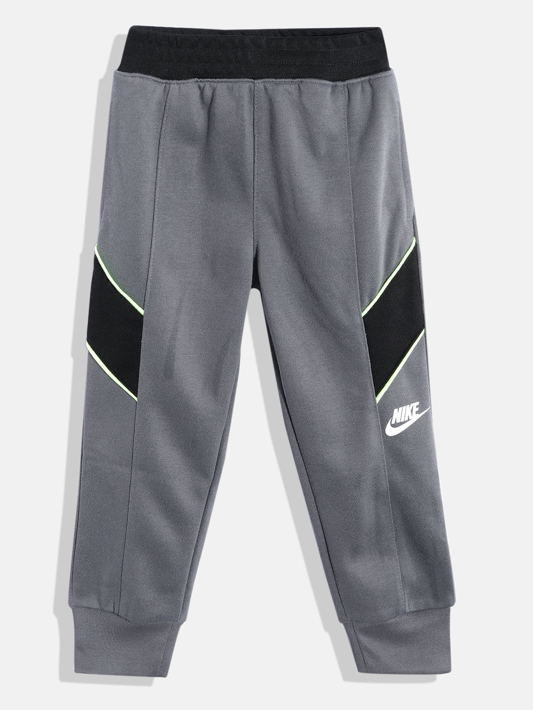 

Nike Boys Grey & Black Striped Detail Digital Escape Joggers