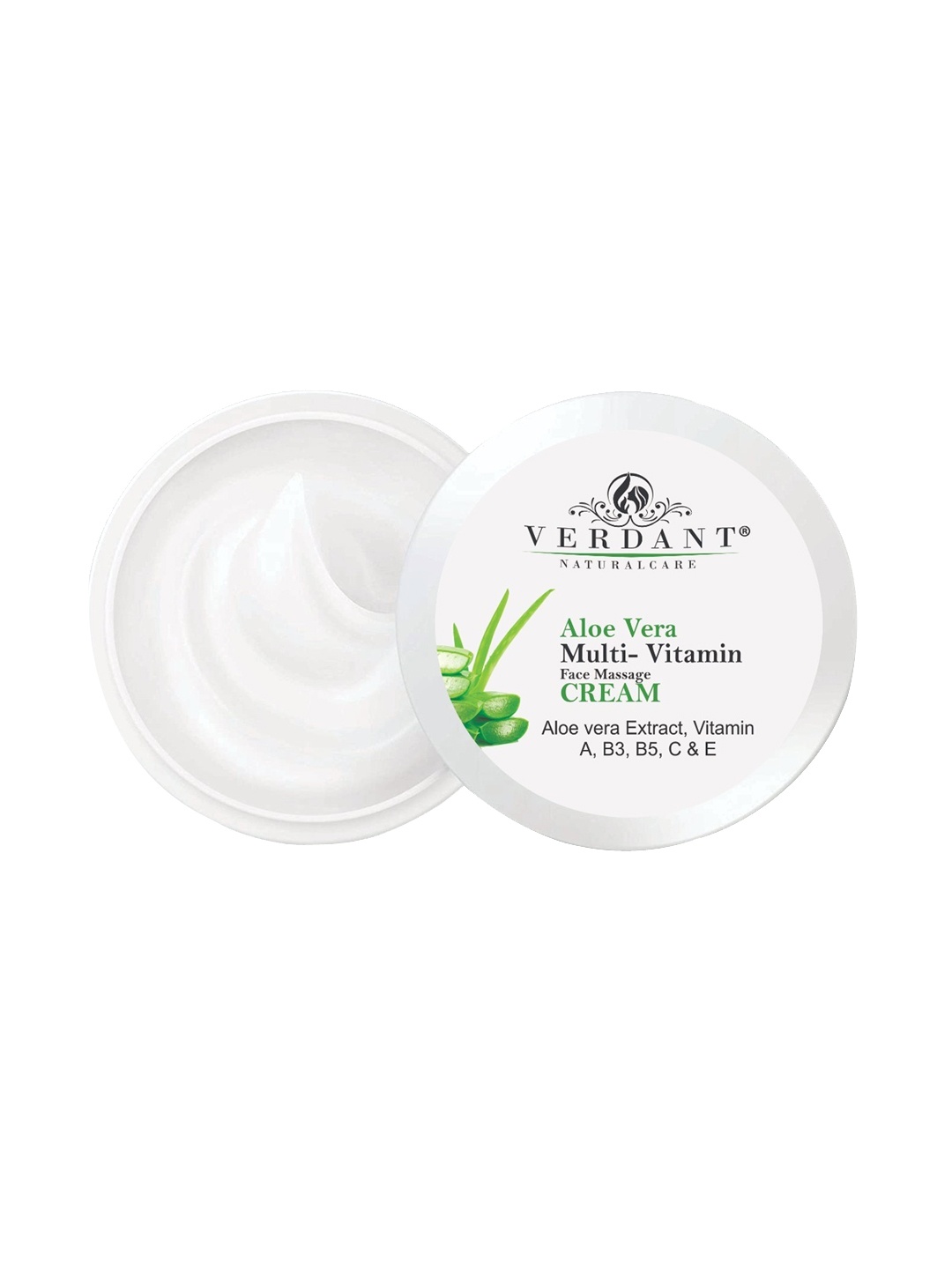 

Verdant Natural Care Aloe Vera Face Massage Cream- 100ML, White