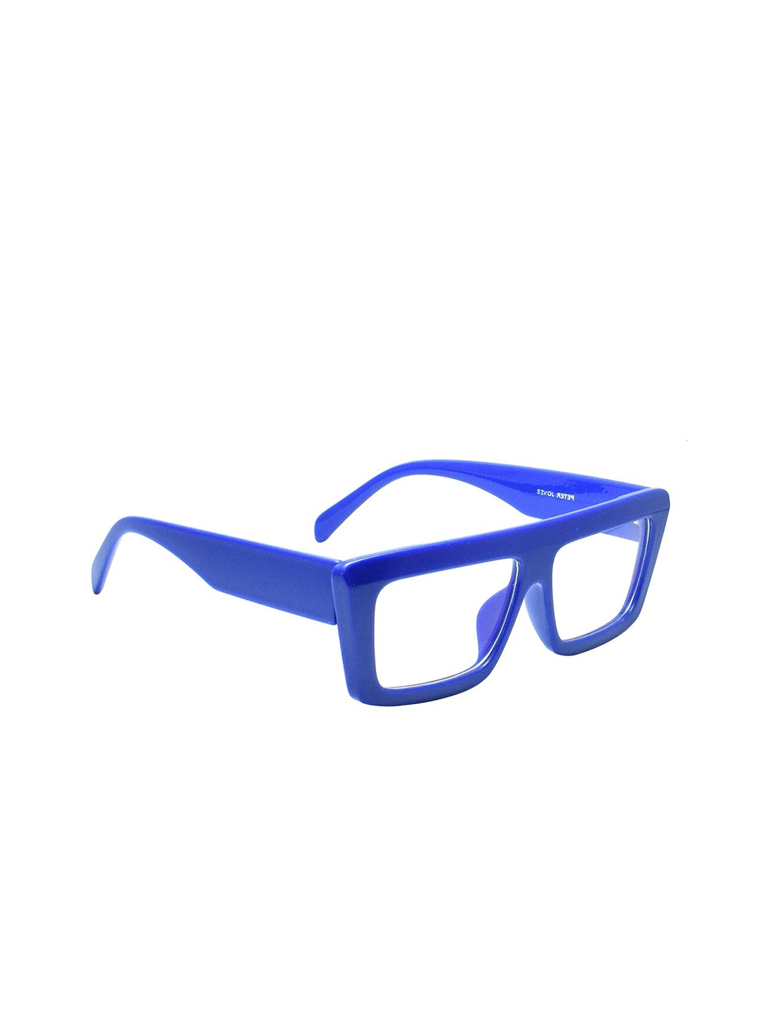 

Peter Jones Eyewear Unisex Full Rim Square Frames, Blue
