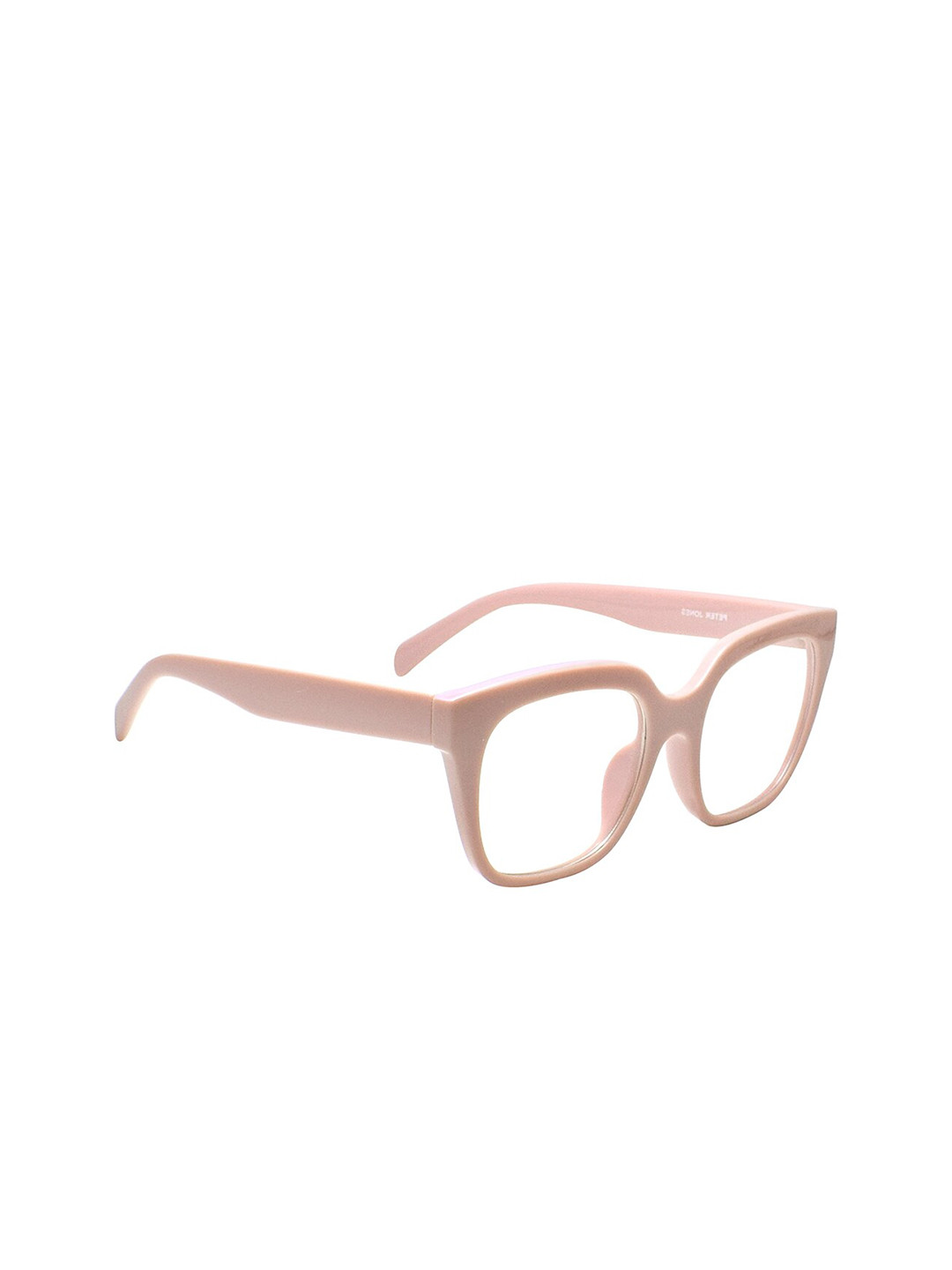 

Peter Jones Eyewear Unisex Full Rim Square Frames, Pink