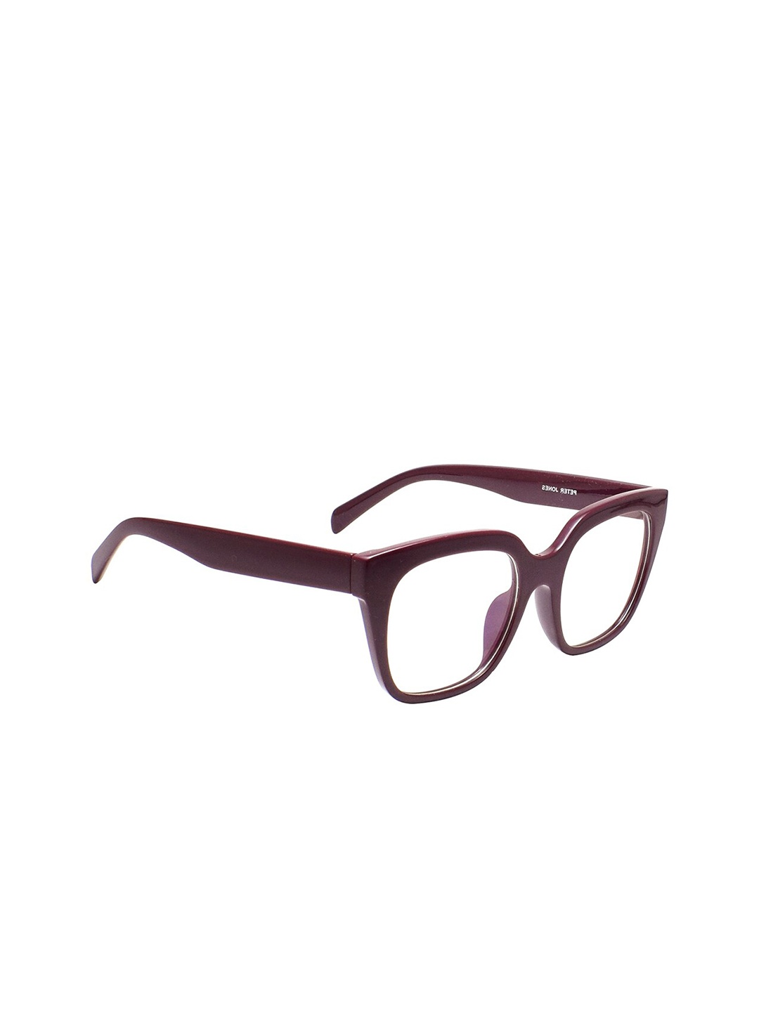 

Peter Jones Eyewear Unisex Full Rim Square Frames, Brown