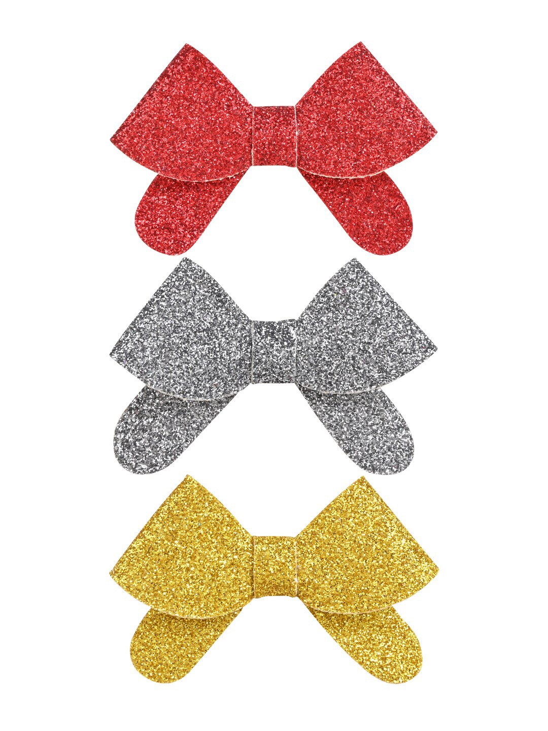 

Aye Candy Girls Set of 3 Alligator Hair Clip, Red