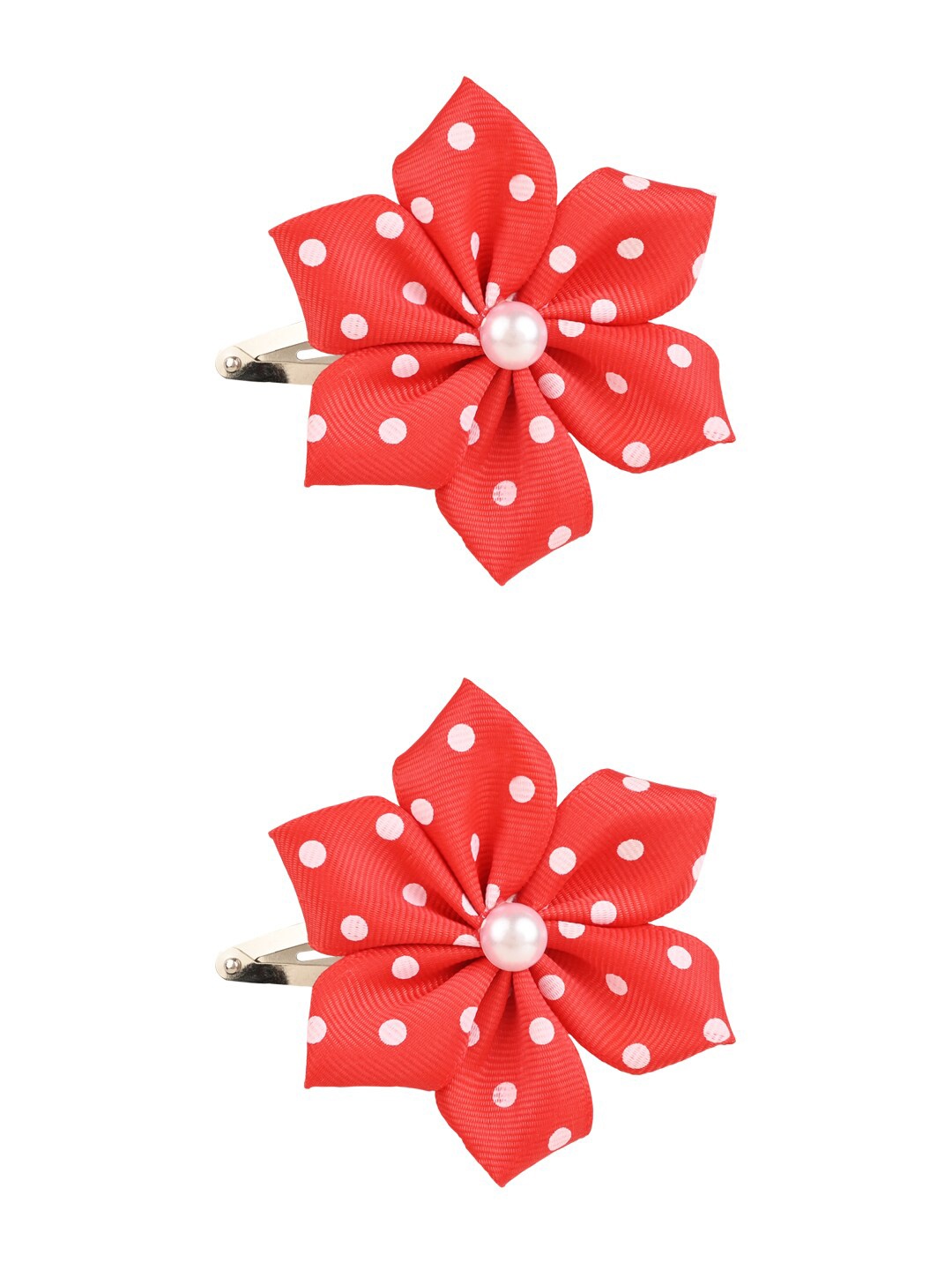 

Aye Candy Girls Set of 2 Tic Tac Hair Clip, Red