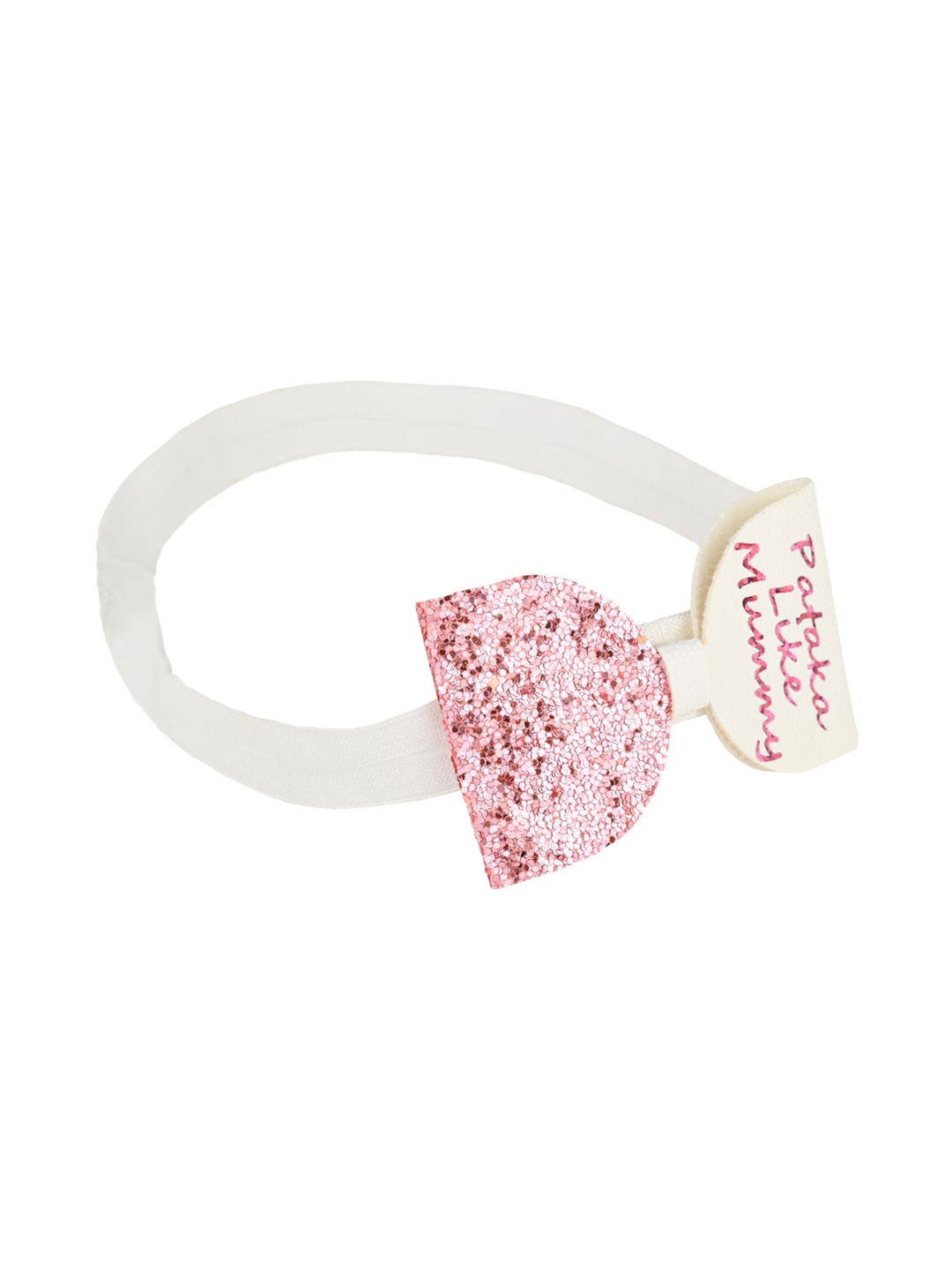 

Aye Candy Girls Pataka Like Mummy Bow Headband, Pink